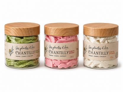 * Lots découverte (3 produits) : Karité Chantilly, Karité au Moringa, Karité au Bissap, Karité au Baobab